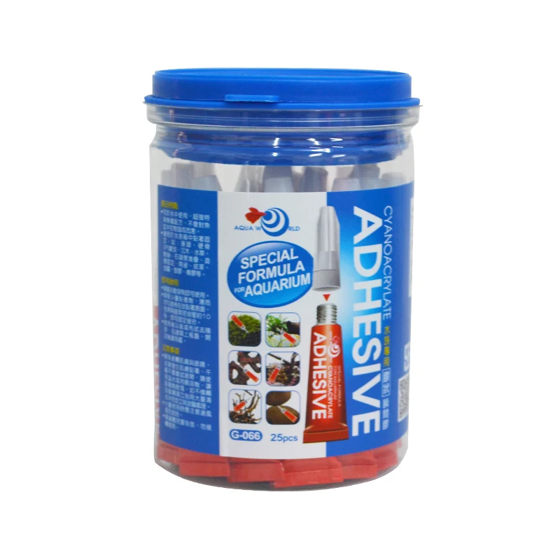 Aquarium Plant Glue - ปะการัง frags SPS ฐานและพืชน้ำมอสจับจ้องไปที่หินพิพิธภัณฑ์สัตว์น้ำทันทีกาว
