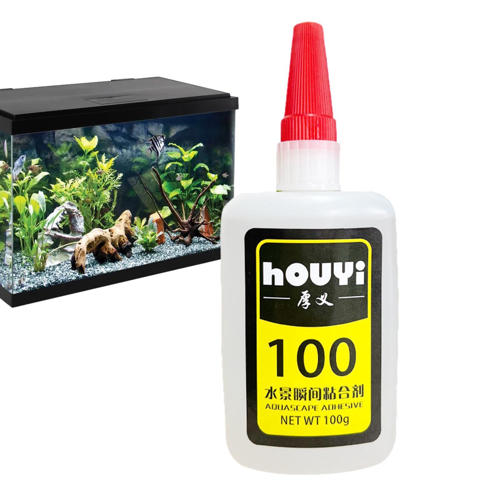 Aquarium Plant Glue - กาวติดต้นไม้น้ำแบบใส 50/100 กรัม กาวติดต้นไม้ในตู้ปลา กันน้ำ ติดทนนาน
