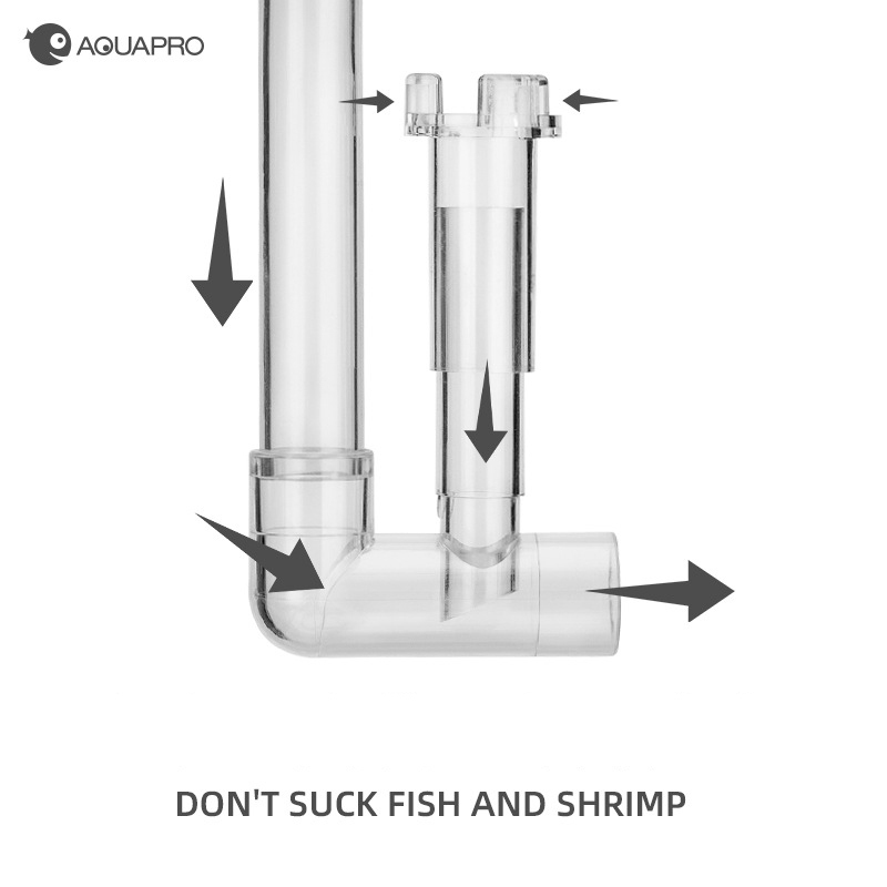 AQUAPRO Outlet Skimmer ตกปลาถั - Aquarium Lily Pipe บทวิจารณ์และราคา