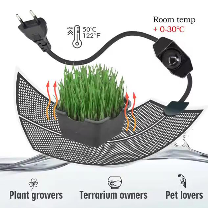 แผ่นทำความร้อนสำหรับสัตว์เลื้อ - Planted Aquarium Heater บทวิจารณ์และราคา