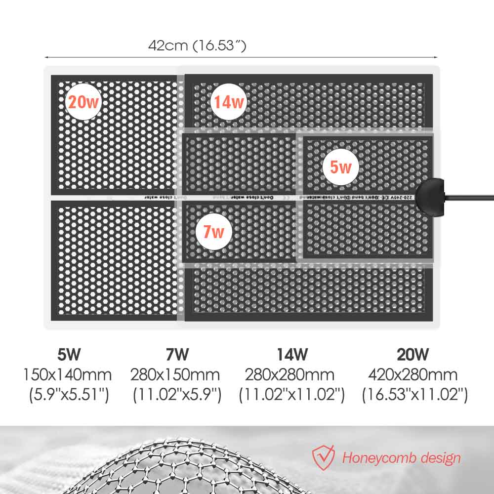 5-20W สัตว์เลื้อยคลานความร้อนพ - Planted Aquarium Heater บทวิจารณ์และราคา