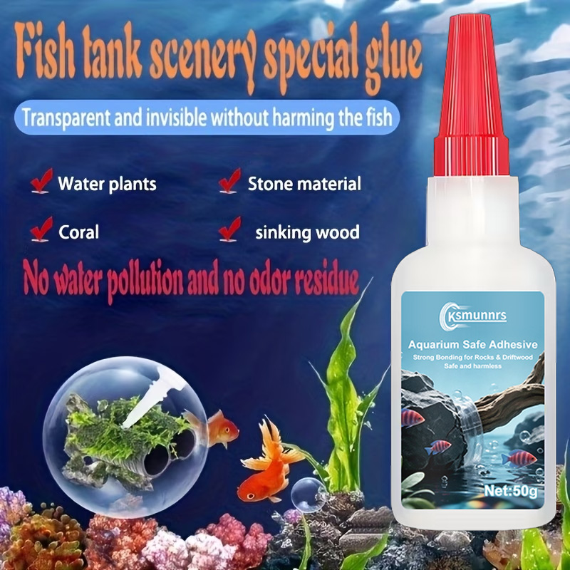 กาวติดตู้ปลา, กาวติดมอสและหญ้า - Aquarium Plant Glue บทวิจารณ์และราคา