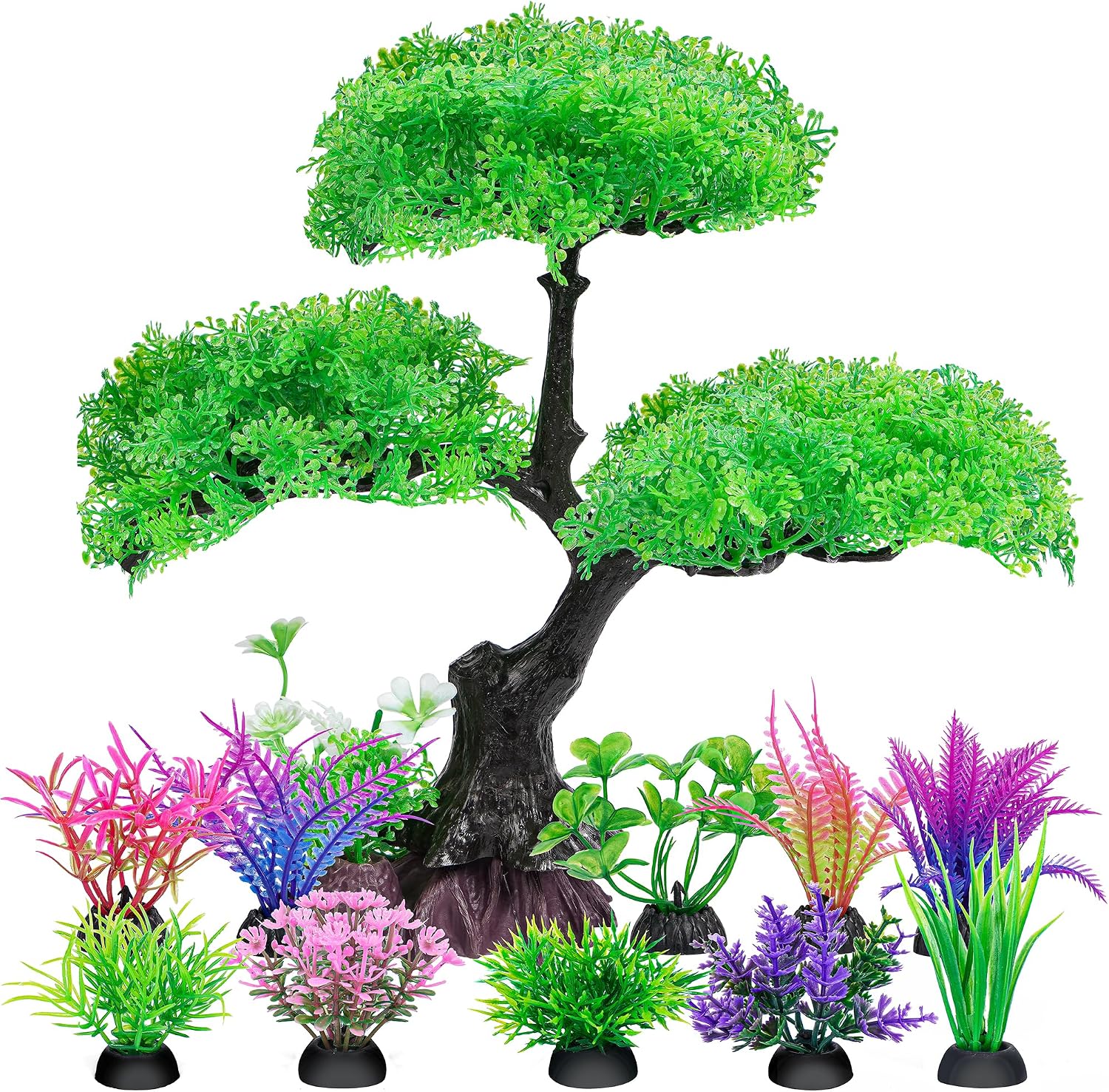 ชุดตกแต่งตู้ปลาพลาสติกประดิษฐ์ - Planted Aquarium For Goldfish บทวิจารณ์และราคา