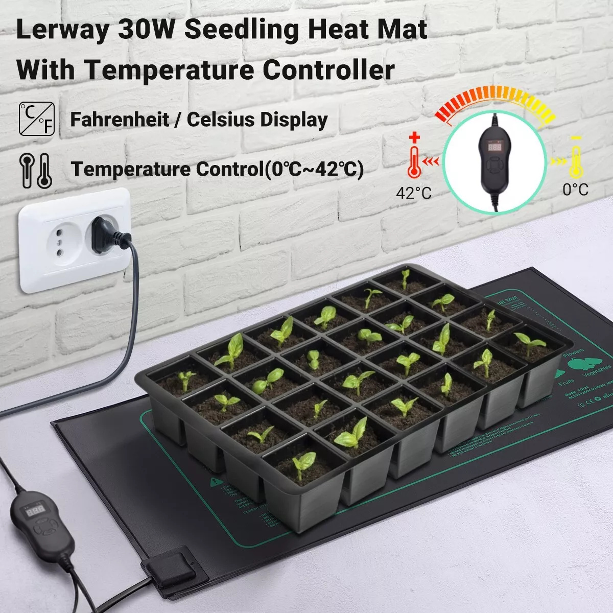 แผ่นทำความร้อนสำหรับปลูกพืช Le - Planted Aquarium Heater บทวิจารณ์และราคา