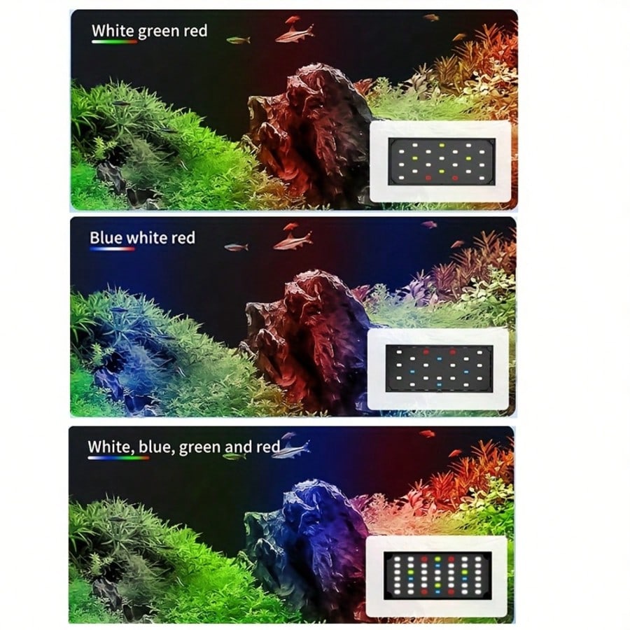 ไฟปลูกพืชน้ำแบบเต็มสเปกตรัมพร้ - Aquarium Plant Growing บทวิจารณ์และราคา