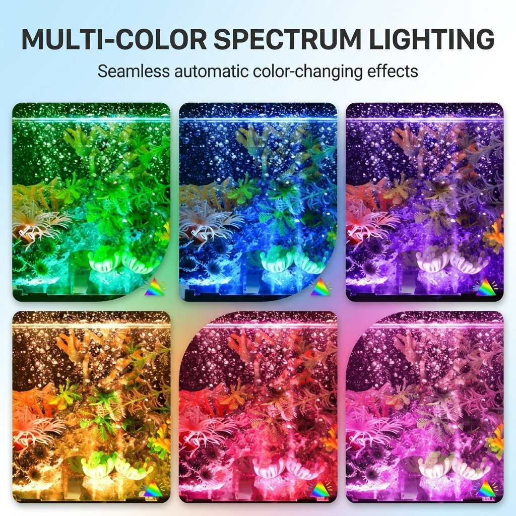 ไฟ LED USB สำหรับตู้ปลา พร้อมฟ - Aquarium Lily Pipe บทวิจารณ์และราคา