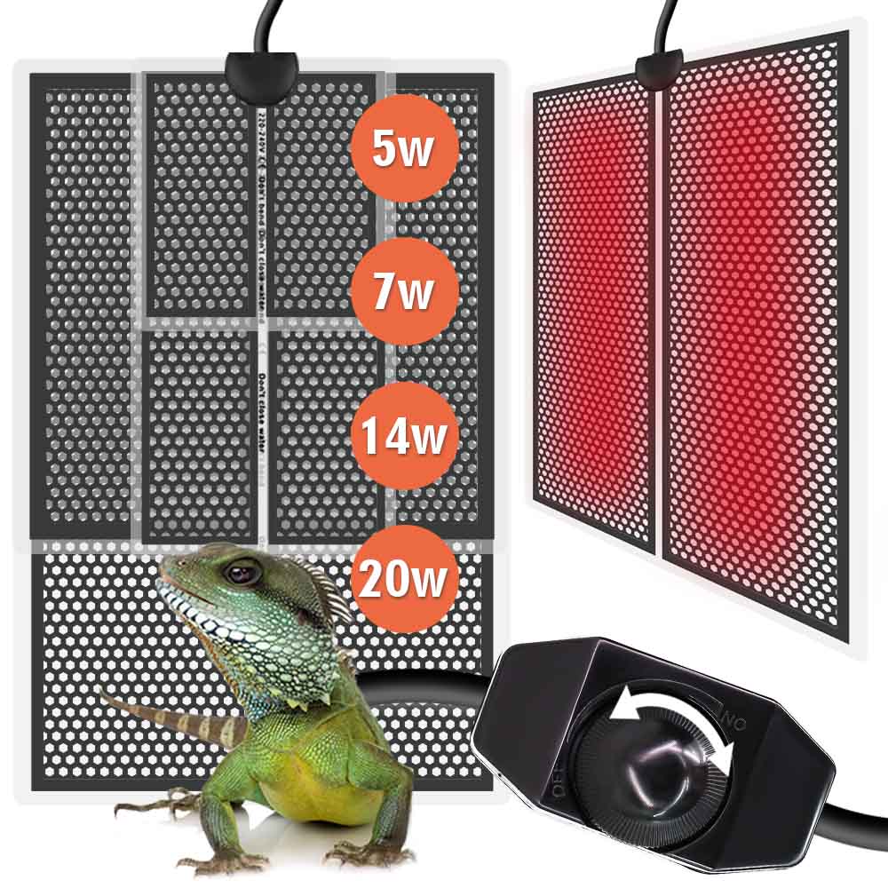 แผ่นความร้อนสัตว์เลื้อยคลาน5/7 - Planted Aquarium Heater บทวิจารณ์และราคา