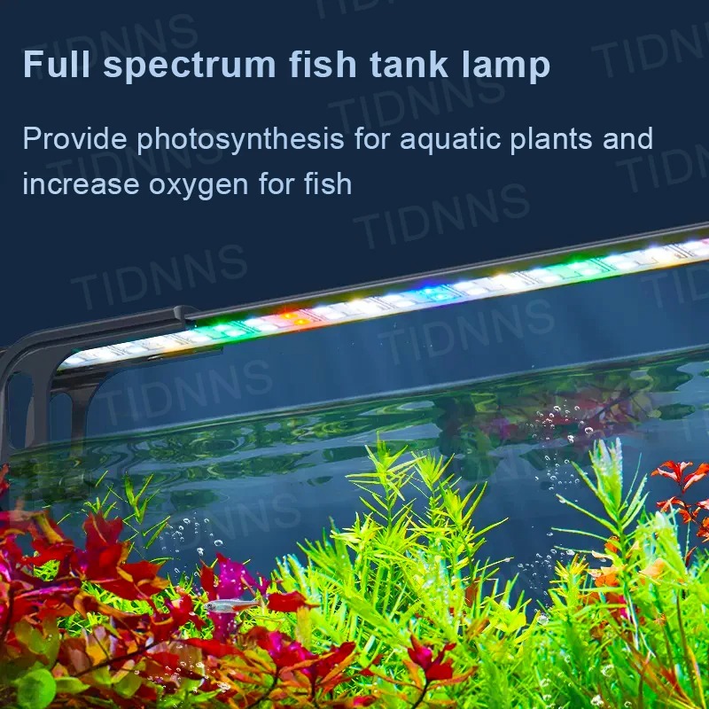 พิพิธภัณฑ์สัตว์น้ําไฟ LED พืชเ - Aquarium Plant Growing บทวิจารณ์และราคา